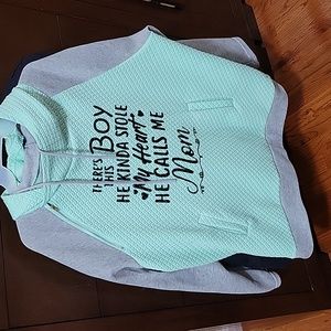 Cute This Boy Stole My Heart He Calls My Mom Sweatshirt